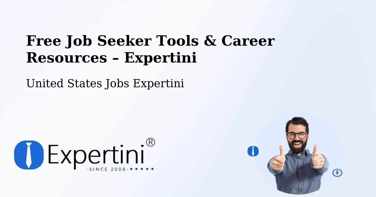Free Job Seeker Tools & Career Resources – Rockville - Rockville, United States Jobs Expertini